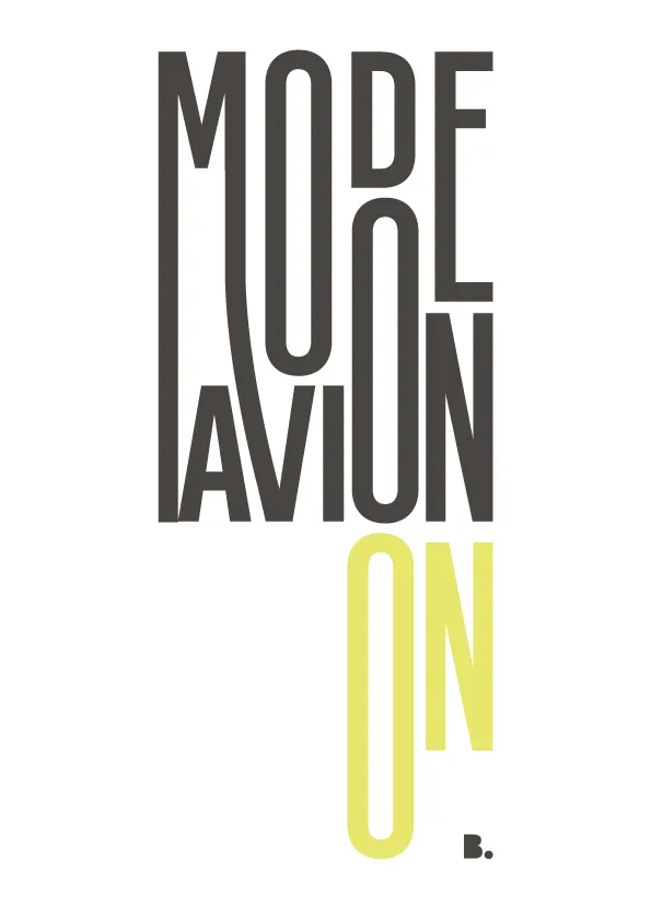 T-shirt Mode avion - shop b.