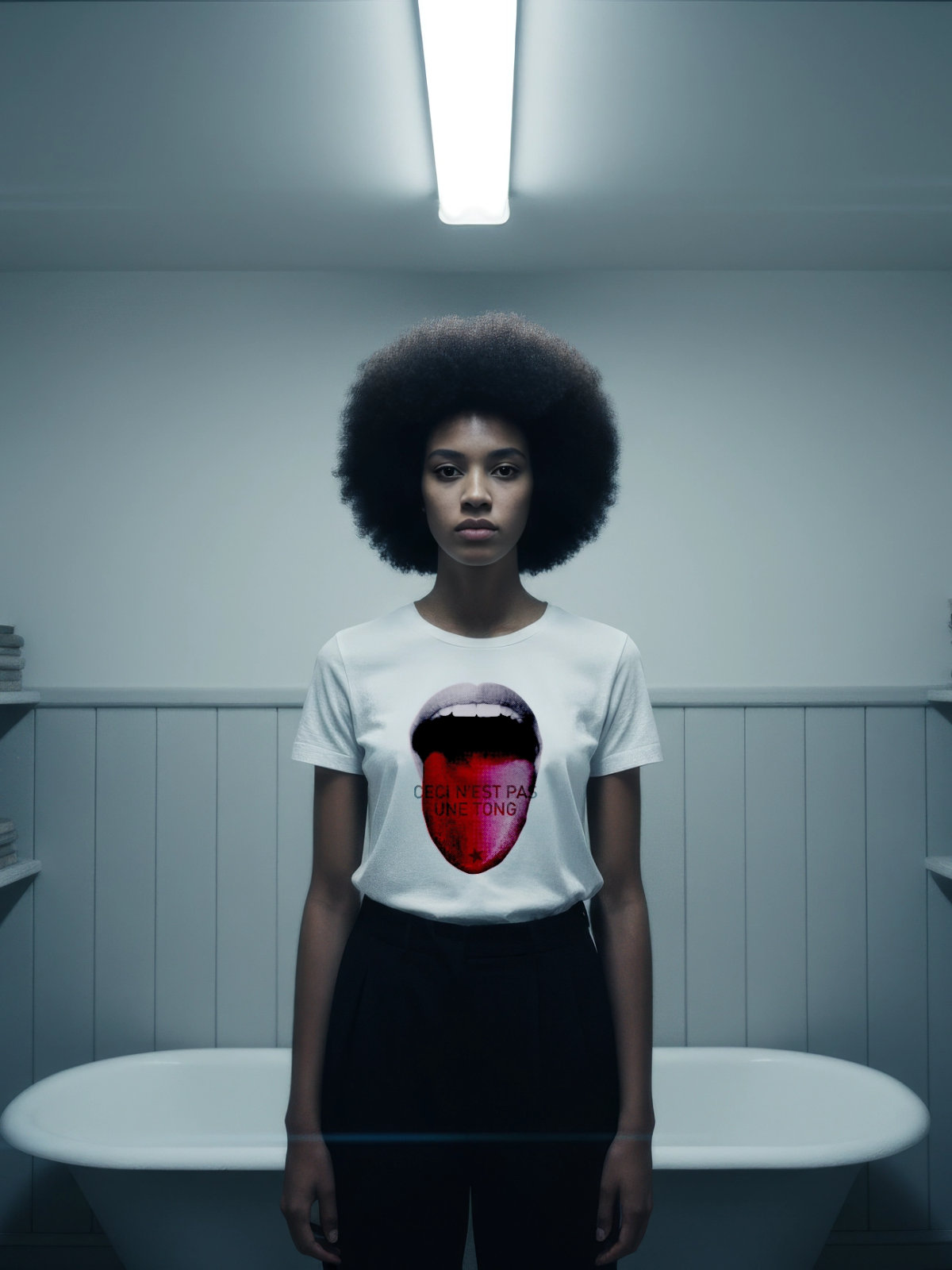 T-shirt Ceci n'est pas une tong