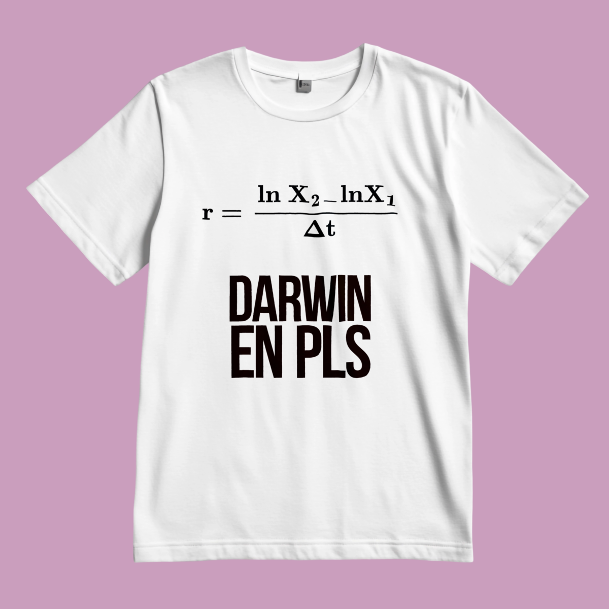 T-shirt Darwin en PLS
