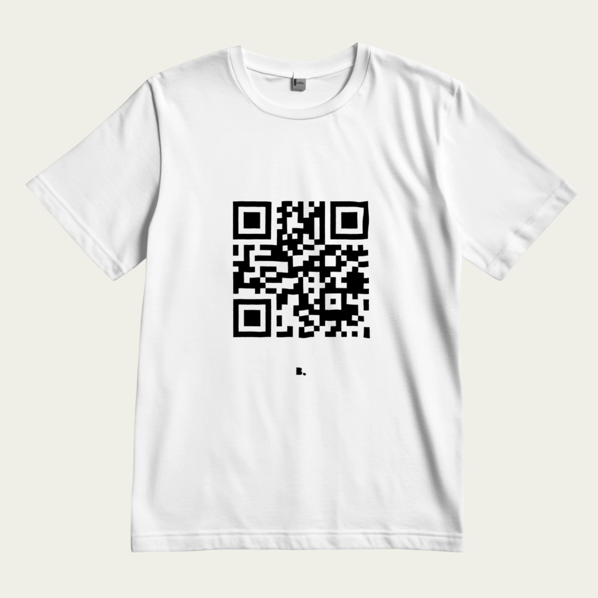 T-shirt QR code