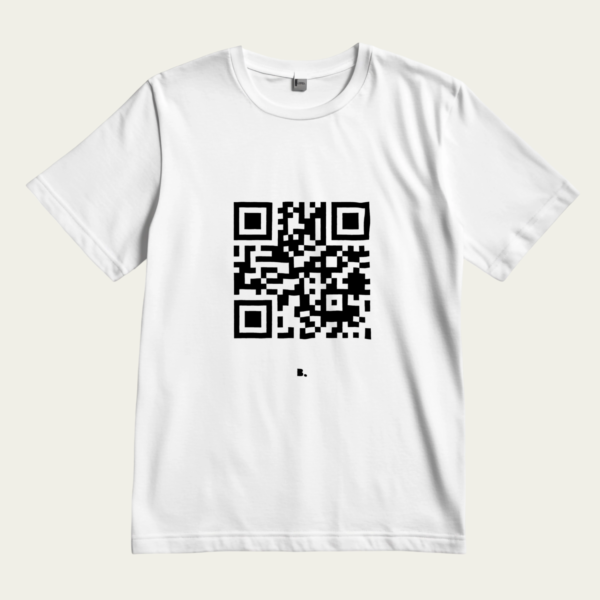 T-shirt QR code