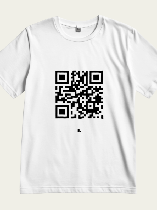 T-shirt QR code