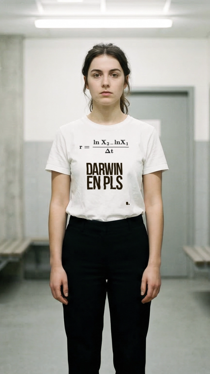 T-shirt Darwin en PLS - shop b.