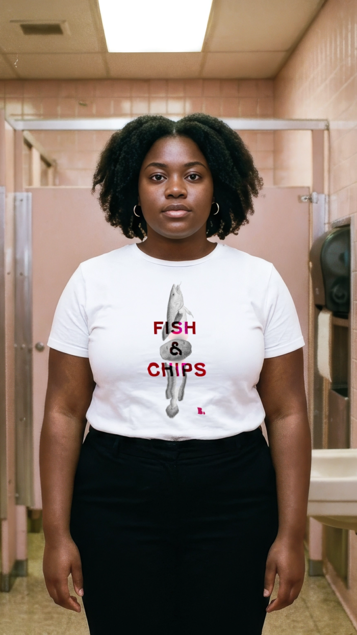 T-shirt fish & ships - shop b.