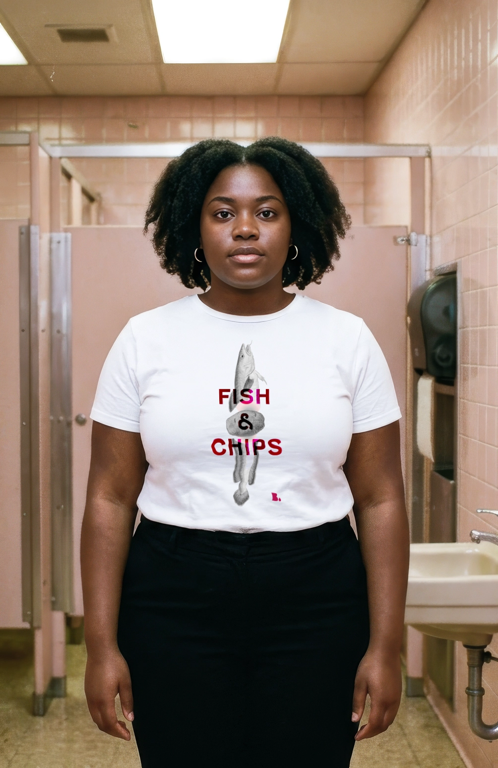 T-shirt fish & ships - shop b.
