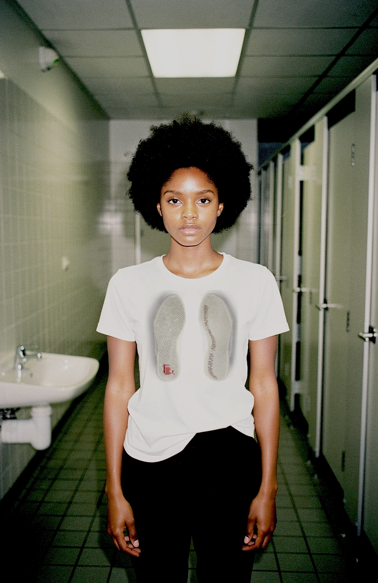 Dessous de chaussure – vue de dessus