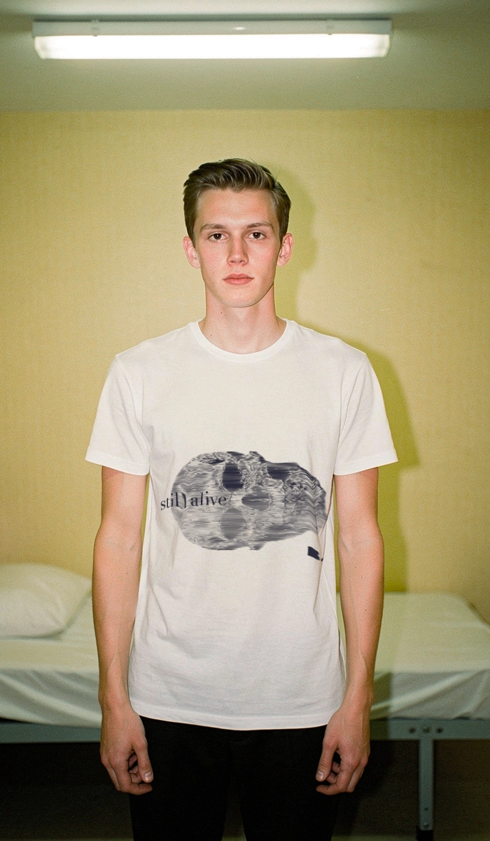 T-shirt Still alive - shop b. - t-shirt graphique made in France