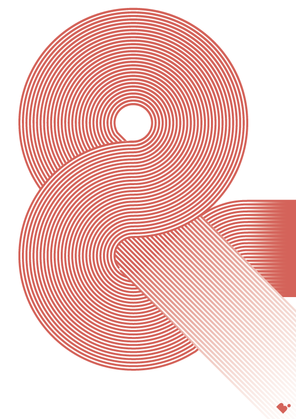 T-shirt 8 infiniment