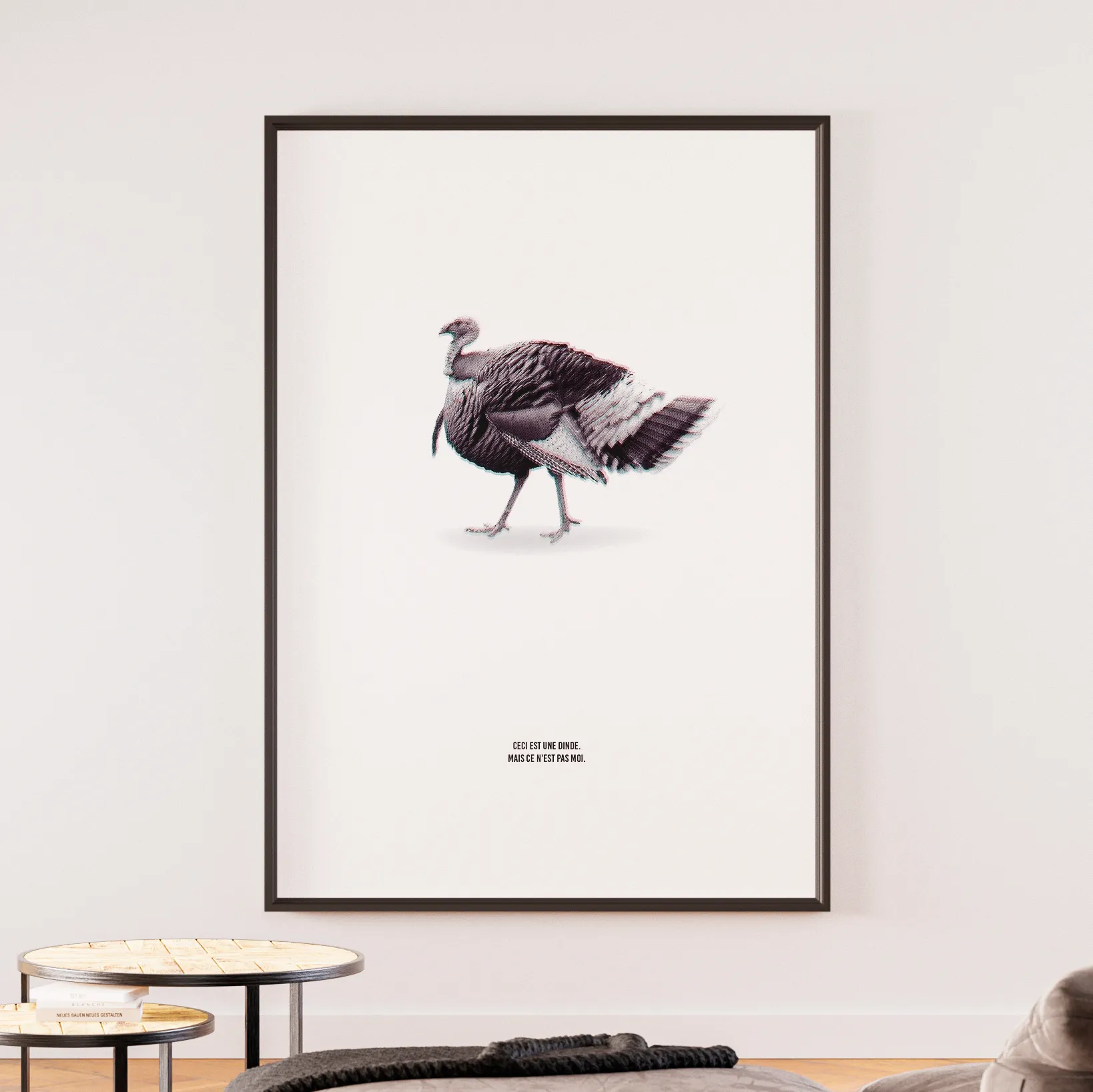 Affiche Ceci est une dinde