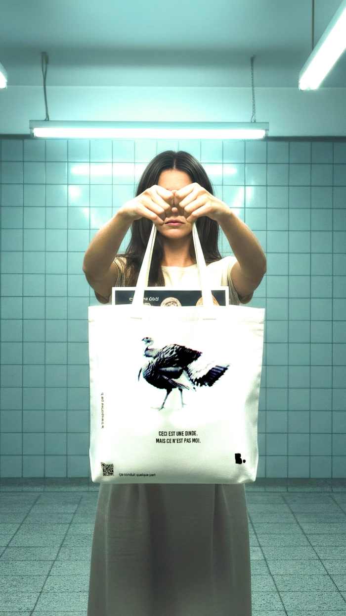 Transporteur Ceci est une dinde - shop b.