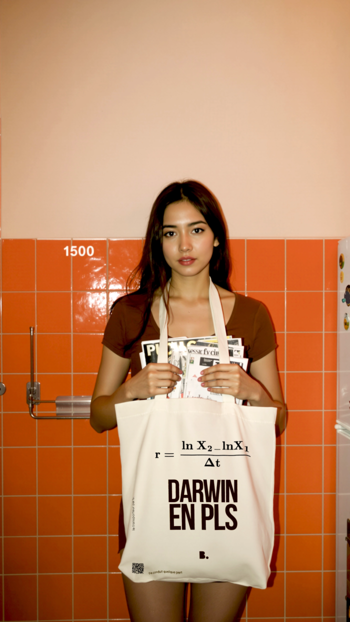 Totebag Darwin en PLS - shop b.