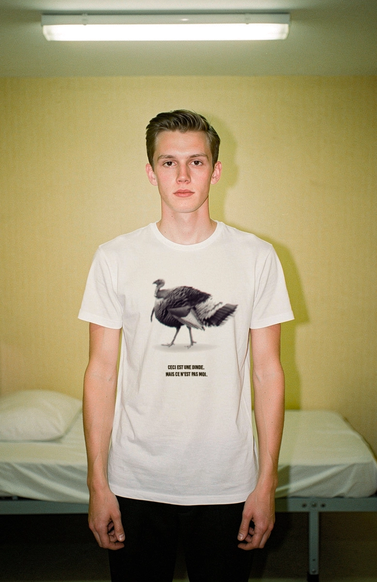 T-shirt Ceci est une dinde - shop b.