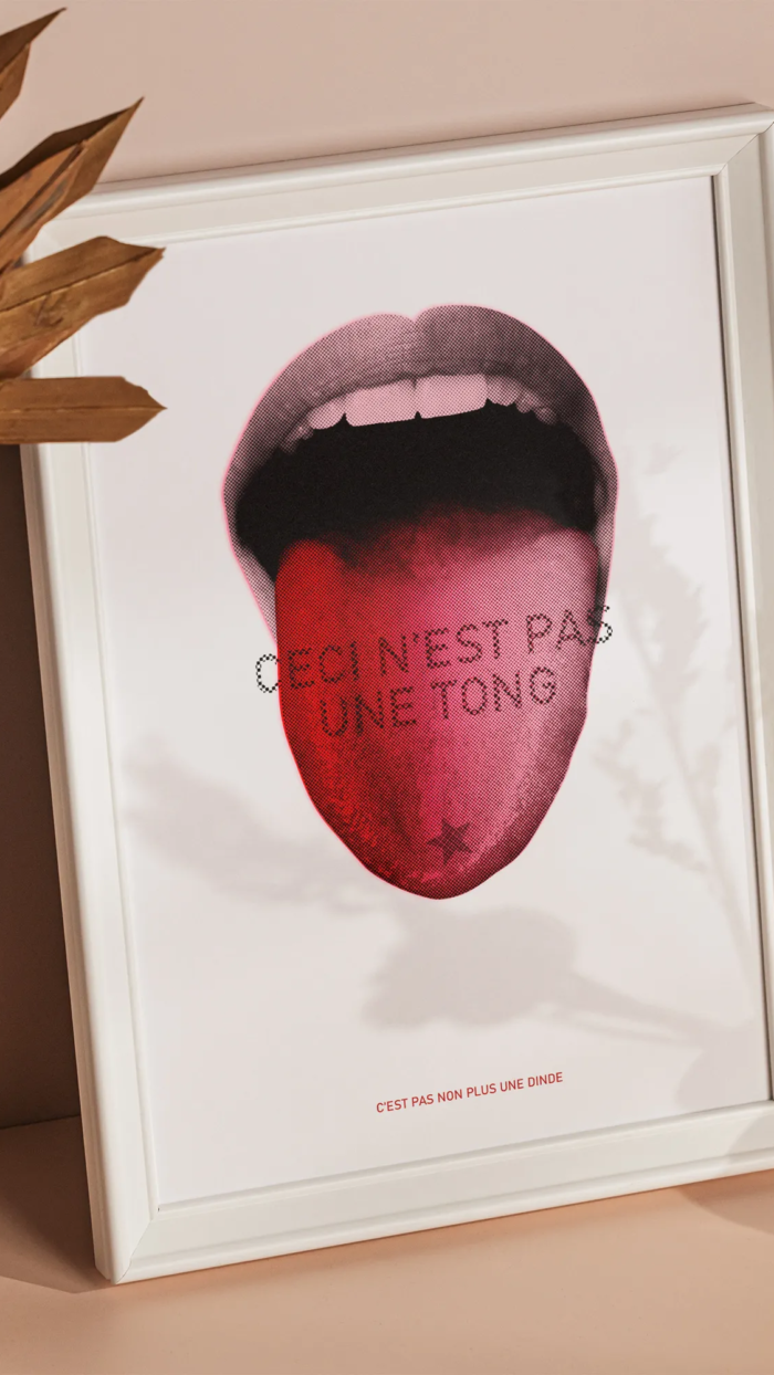 Ceci n'est pas un tong - Face b. - Shop b.