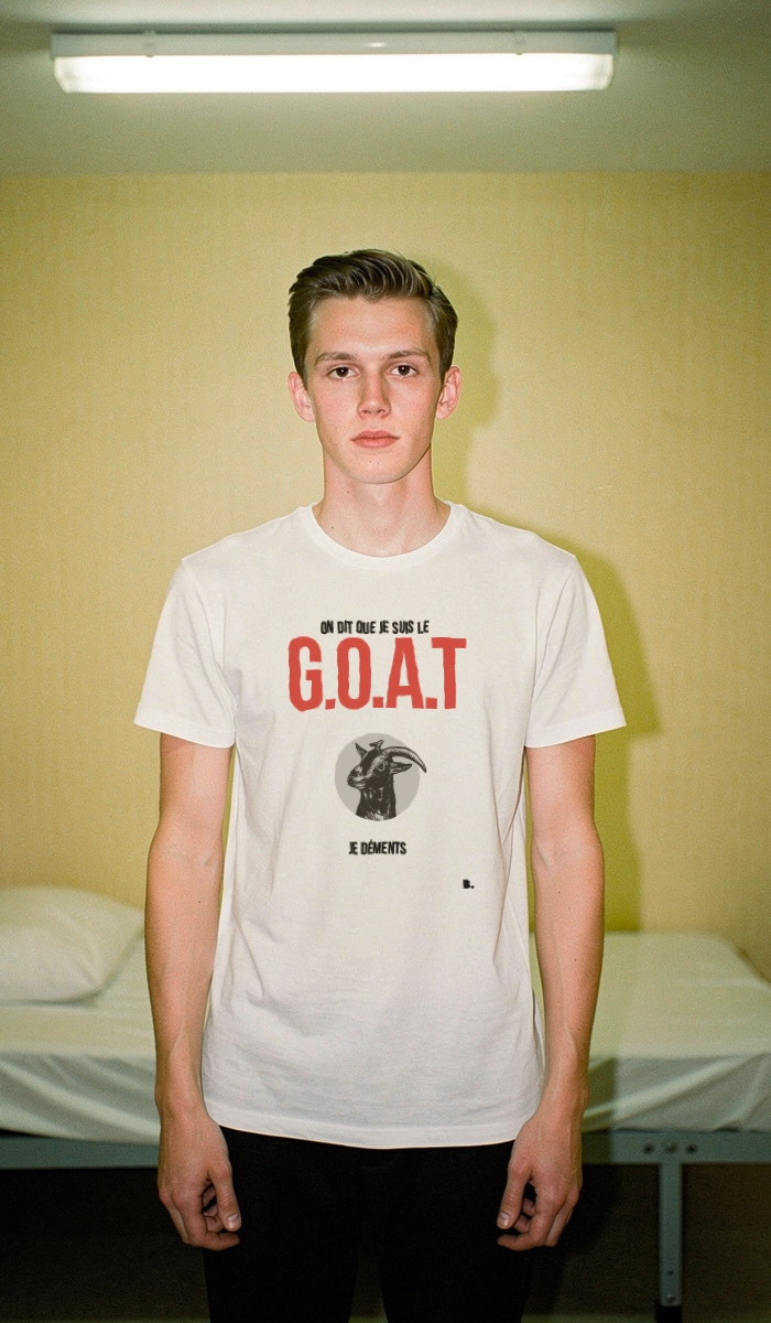 T-shirt G.O.A.T. - shop b.